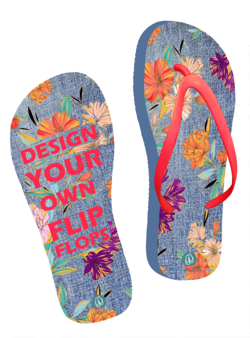 Women Design your Own Flip Flops