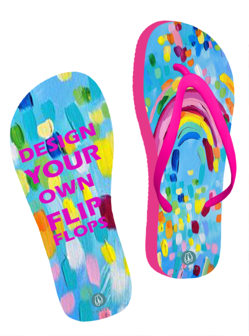 Kids Design Your Own Flip Flops