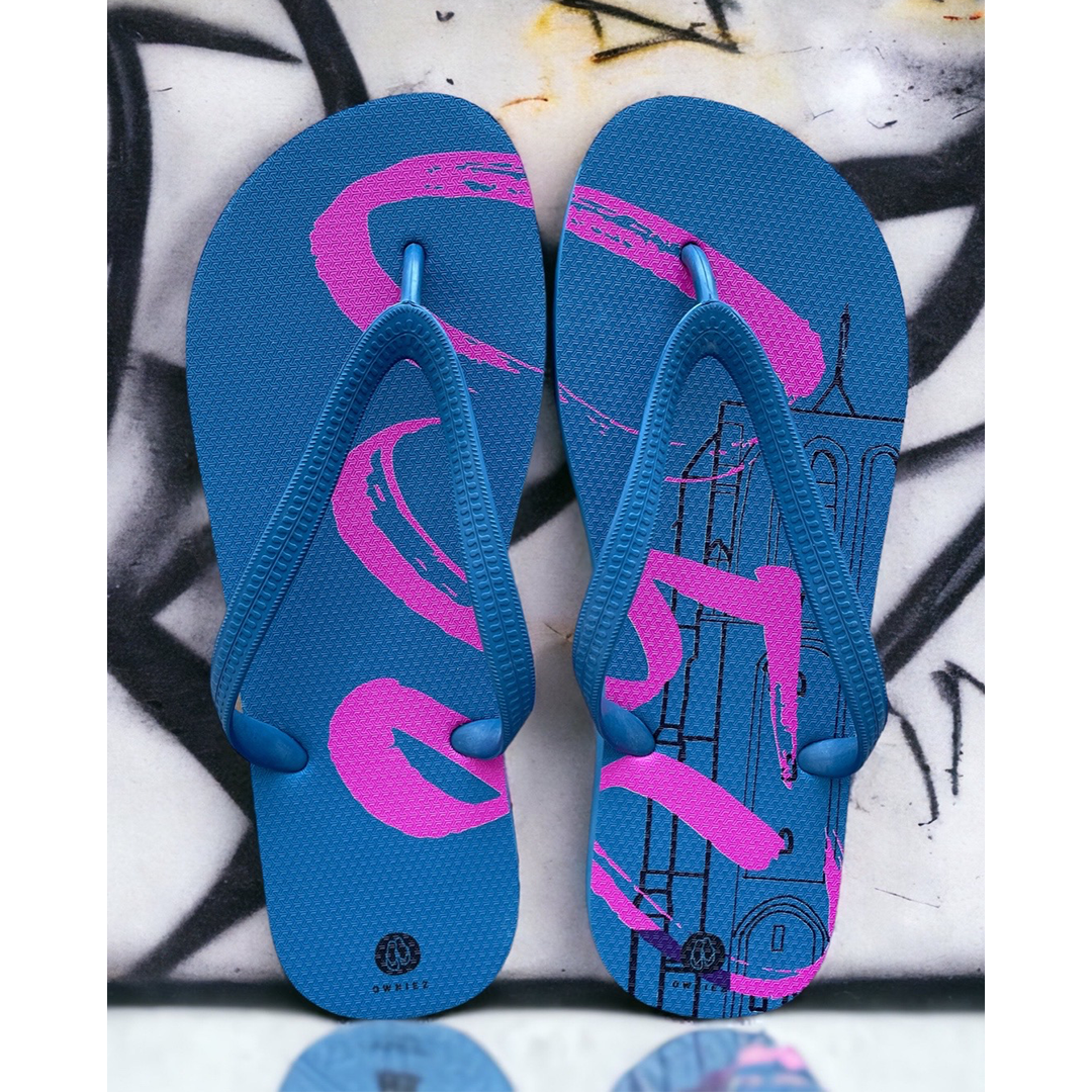 Owniez Flip Flops - Ibiza print